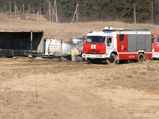 «Строительный пожар» в Колтушах: случайность или провокация?